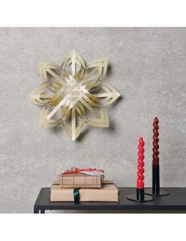 Etoile dorée à fabriquer - Rico Design