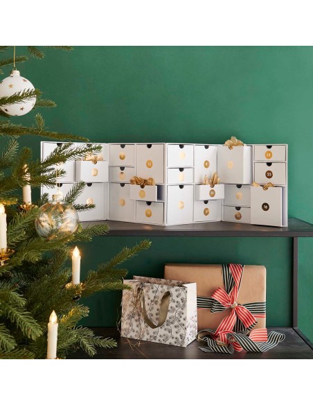 Calendrier de l'avent "Armoire" 24 tiroirs - Rico Design