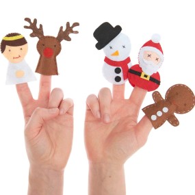 Kit de marionnettes à doigts - Rico Design
