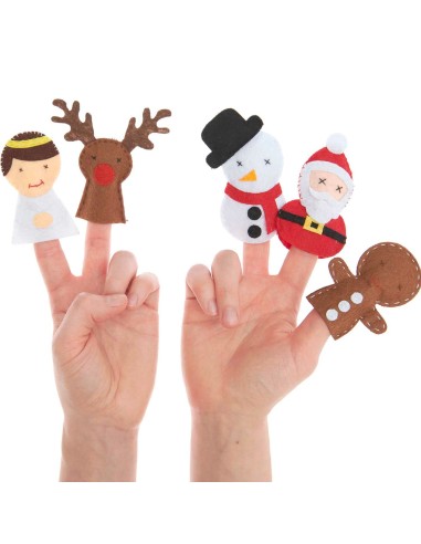 Kit de marionnettes à doigts - Rico Design