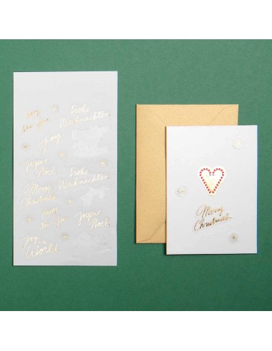 80 autocollants christmas rocks ! - Rico Design