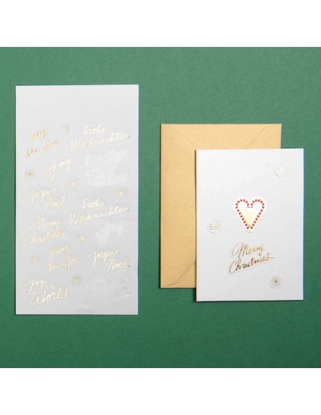 80 autocollants christmas rocks ! - Rico Design