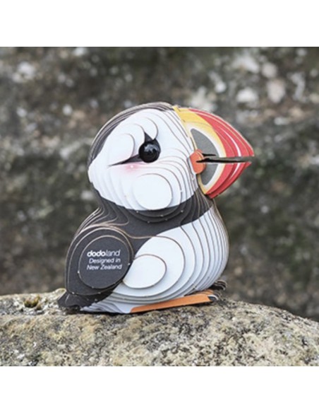 Eugy puzzle Macareux 3D en carton