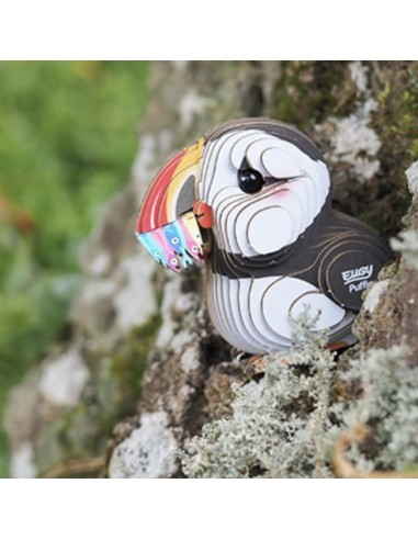 Eugy puzzle Macareux 3D en carton