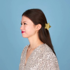 Pince à cheveux étoile dorée - Coucou Suzette 2