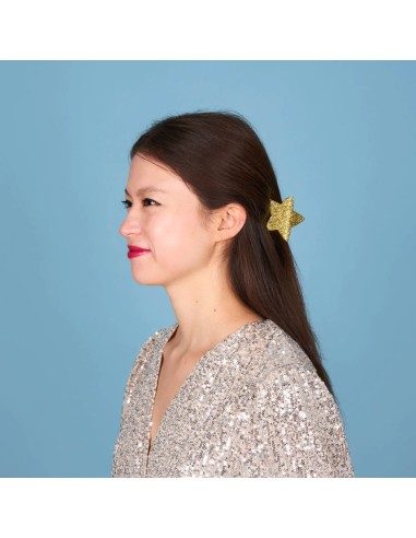 Pince à cheveux étoile dorée - Coucou Suzette