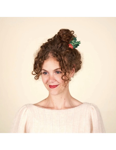 Pince à cheveux Houx - Coucou Suzette