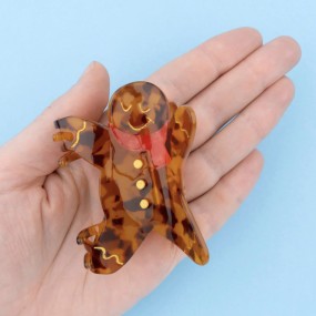 Pince à cheveux Bonhomme Pain d'Epice - Coucou Suzette