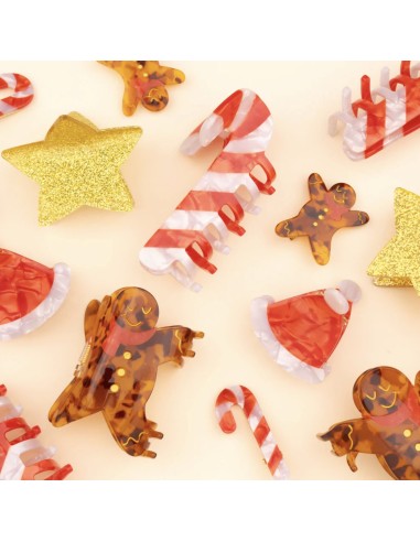 Pince à cheveux Bonhomme Pain d'Epice - Coucou Suzette