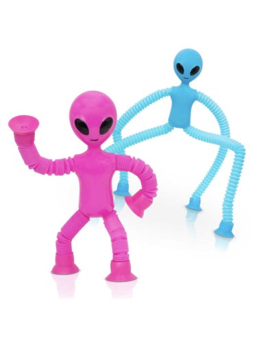 Alien lumineux pop tube