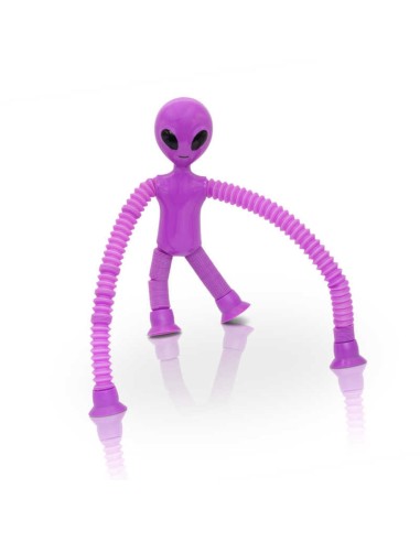 Alien lumineux pop tube