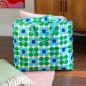 Grand sac de rangement fleurs bleues et vertes - Rex London