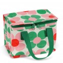 Mini sac isotherme fleurs roses et vertes - Rex