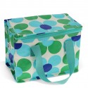Mini sac isotherme fleurs bleues et vertes - Rex