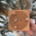 Boite à musique en bois Noël - Protocol