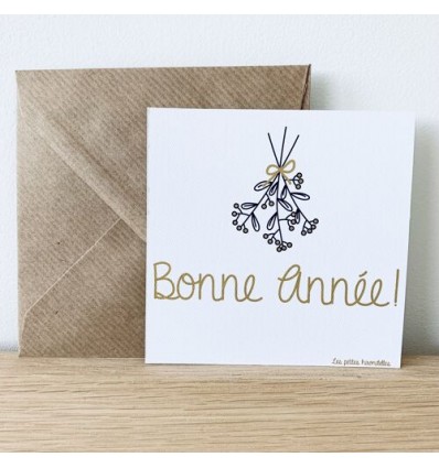 Carte Bonne année ! - Les Petites Hirondelles