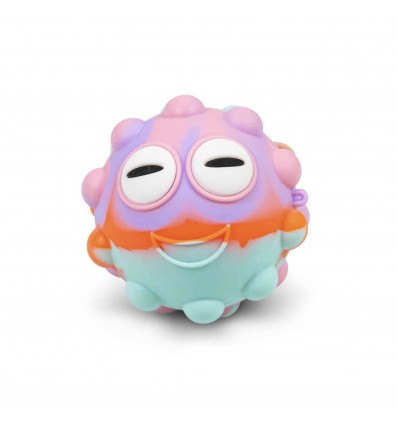 Balle pop it yeux écarquillés