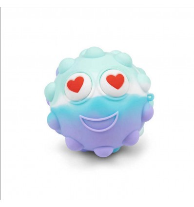 Balle pop it yeux écarquillés