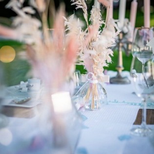 Vase rétro en verre Louise - Artyfetes 2