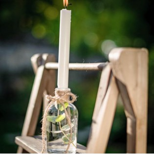 Vase rétro en verre Ariel - Artyfetes