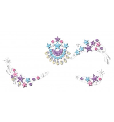 Diamants autocollants pour le visage - DAM