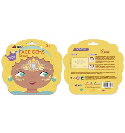 Diamants autocollants pour le visage - DAM