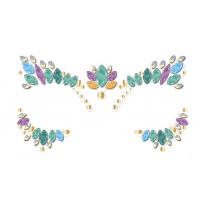Diamants autocollants pour le visage - DAM