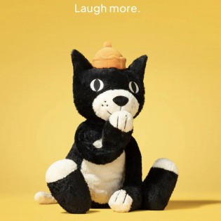 Peluche Chat Jack M- Jellycat