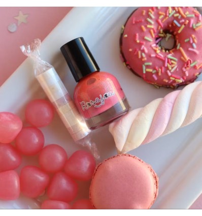 Vernis à ongles Corail pelliculable avec étui - Rosajou