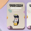 Pin's Parrain Jeu d'arcade - Pamela Loops