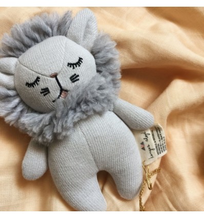 Hochet Lion gris - Konges Slojd