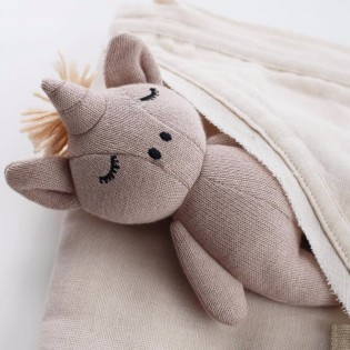 Hochet Licorne rose - Konges Slojd 2