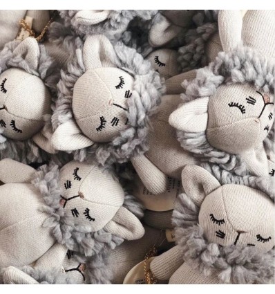 Hochet Lion gris - Konges Slojd