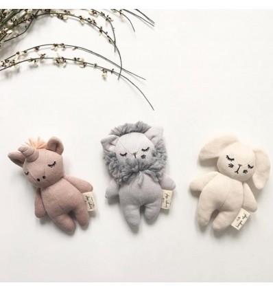 Hochet Lion gris - Konges Slojd