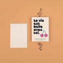 Graines à planter "La vie est belle avec toi" - La Fabrique à Sachets