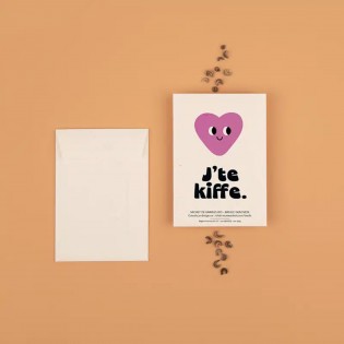 Graines à planter "J'te kiffe" - La Fabrique à Sachets 2