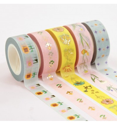 Masking tape floral Futschikato - Rico Design