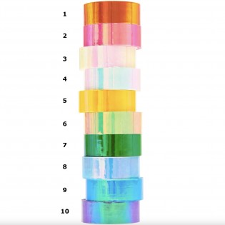 Masking tape Mirror Rainbow - Rico Design 2