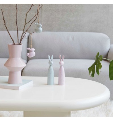 Figurine lièvre lilas - Rico Design