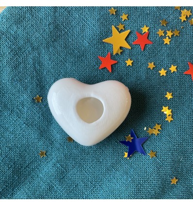 Coeur en céramique "Papa d'amour"