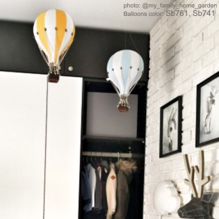 Montgolfière Bleu Clair (M) - SuperBalloon 2