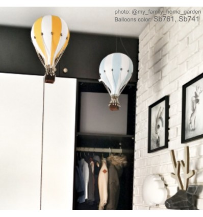 Montgolfière Bleu Clair (M) - SuperBalloon