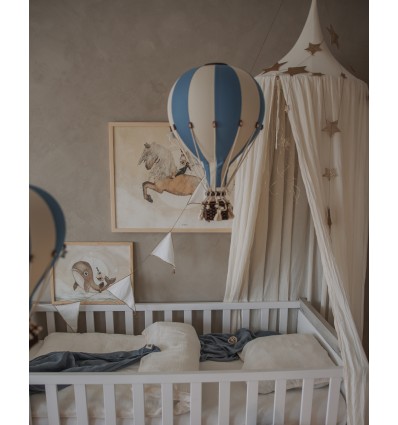 Montgolfière Bleu foncé/crème (M) - SuperBalloon