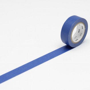Masking tape Uni Bleu foncé 2