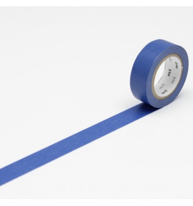 Masking tape Uni Bleu foncé