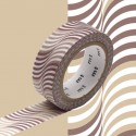 Masking tape Wave stripe