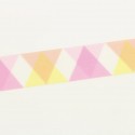 Masking tape arlequin rose