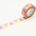 Masking tape arlequin rose