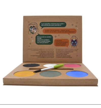 Palette de maquillage nature Wow - Grim'tout