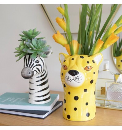 Vase céramique Zèbre - Lisa Angel